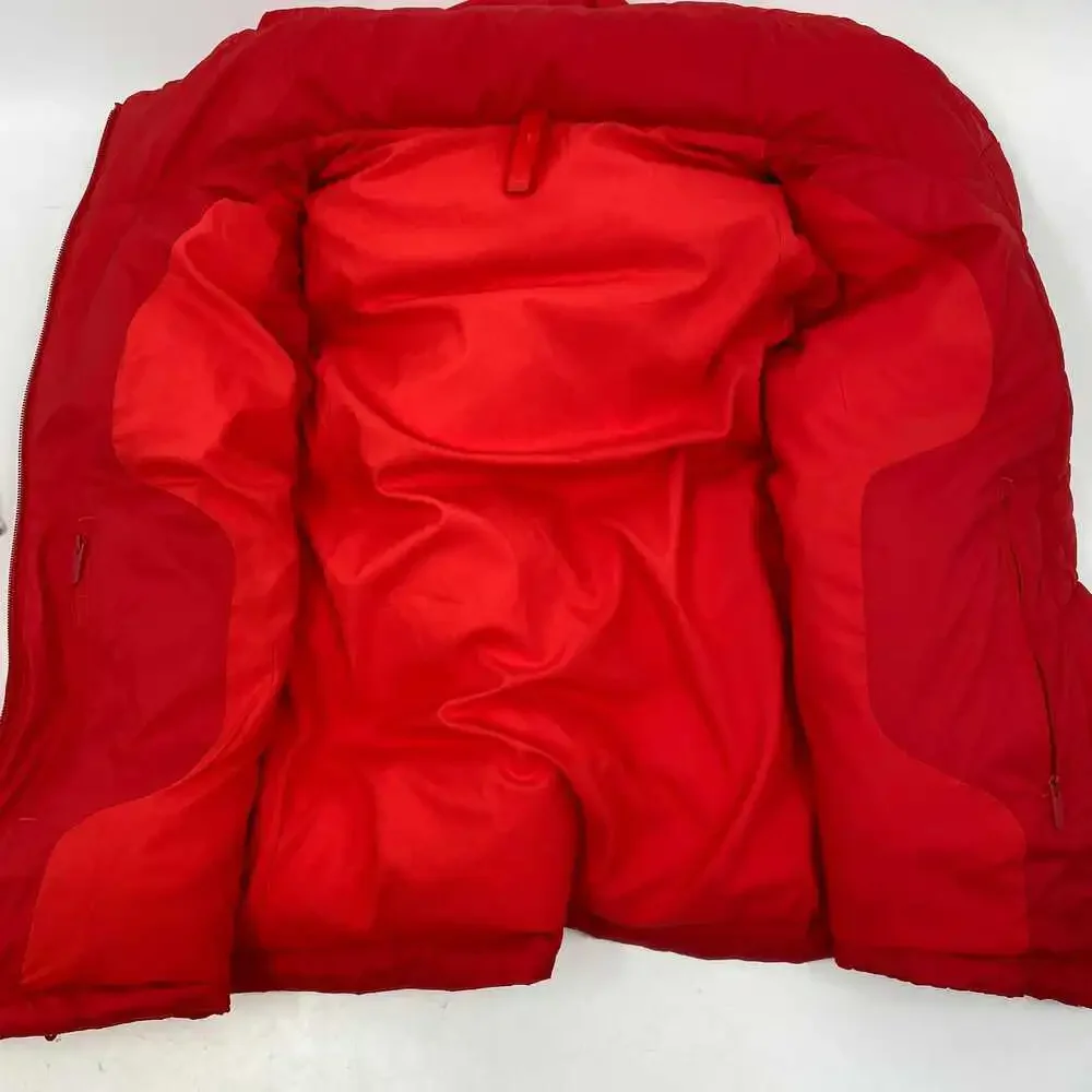 Lululemon Red Hooded Down-Filled Puffer Vest | Women’s Size 10